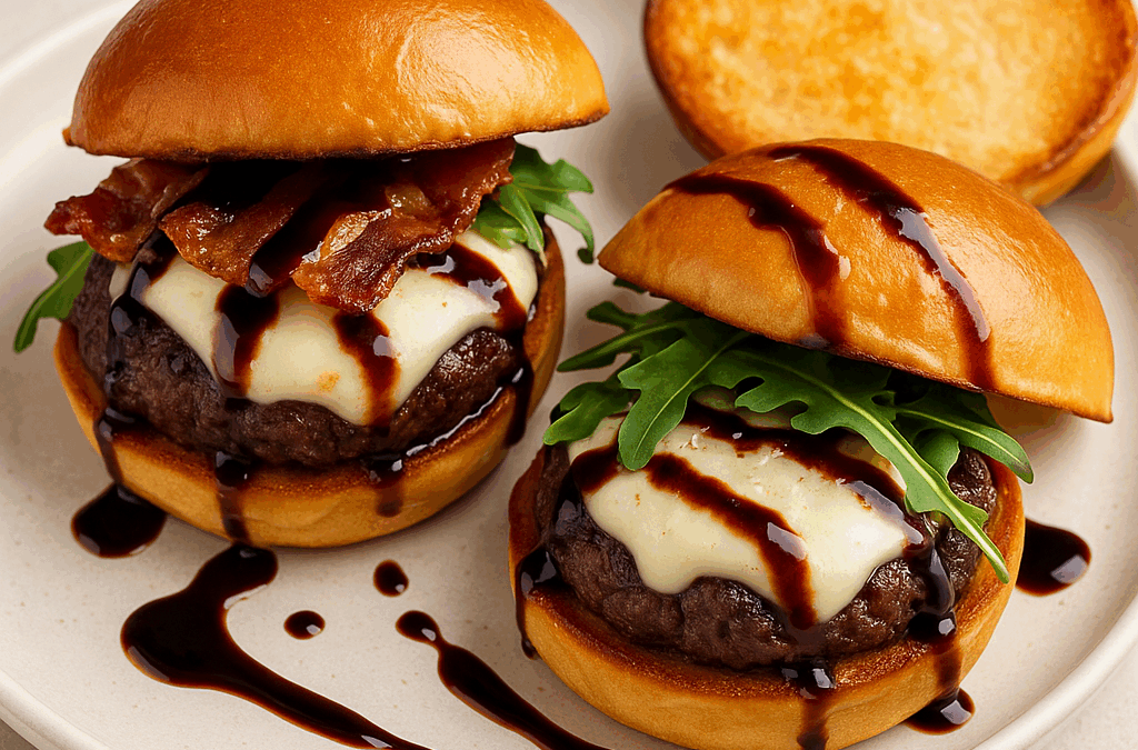 Balsamic-Glazed Beef Sliders