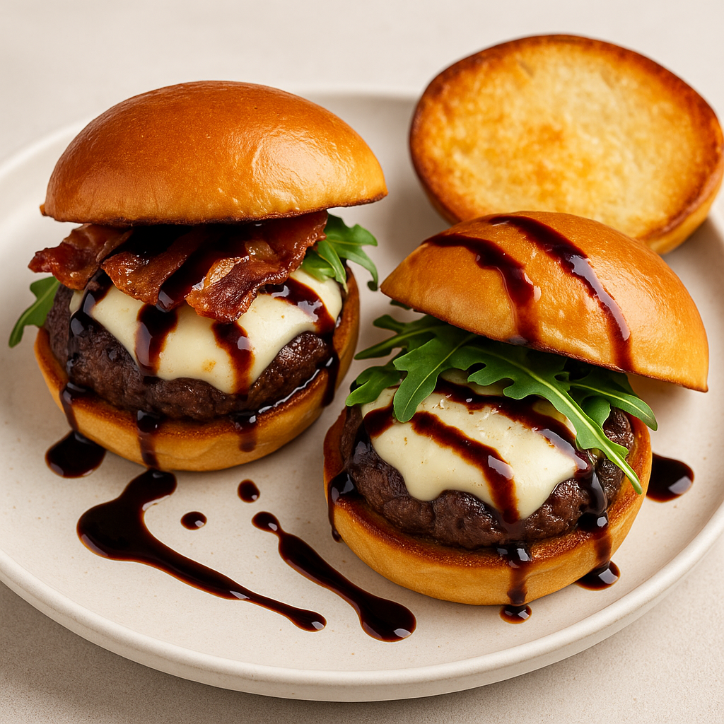 Balsamic Glaze Beef Sliders