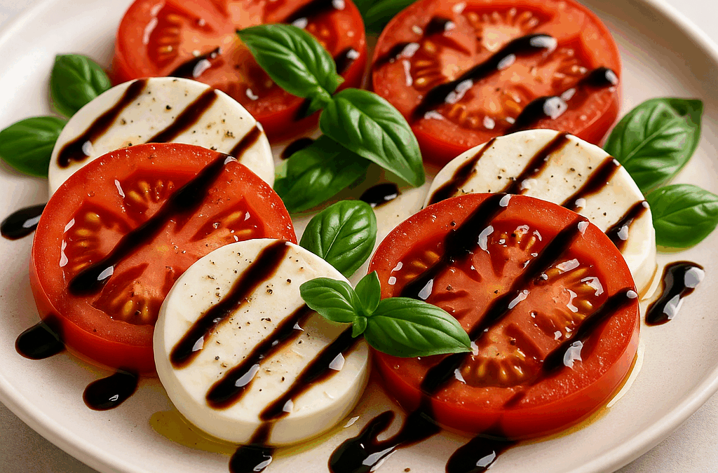 Caprese Salad with Balsamic Glaze
